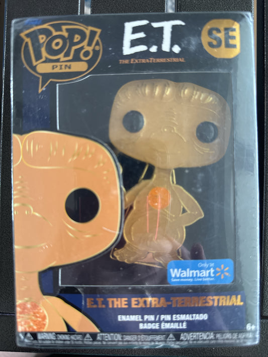 Funko Pop! E.T. Extra Terrestrial Enamel Pin Walmart Exclusive. Sealed in Box