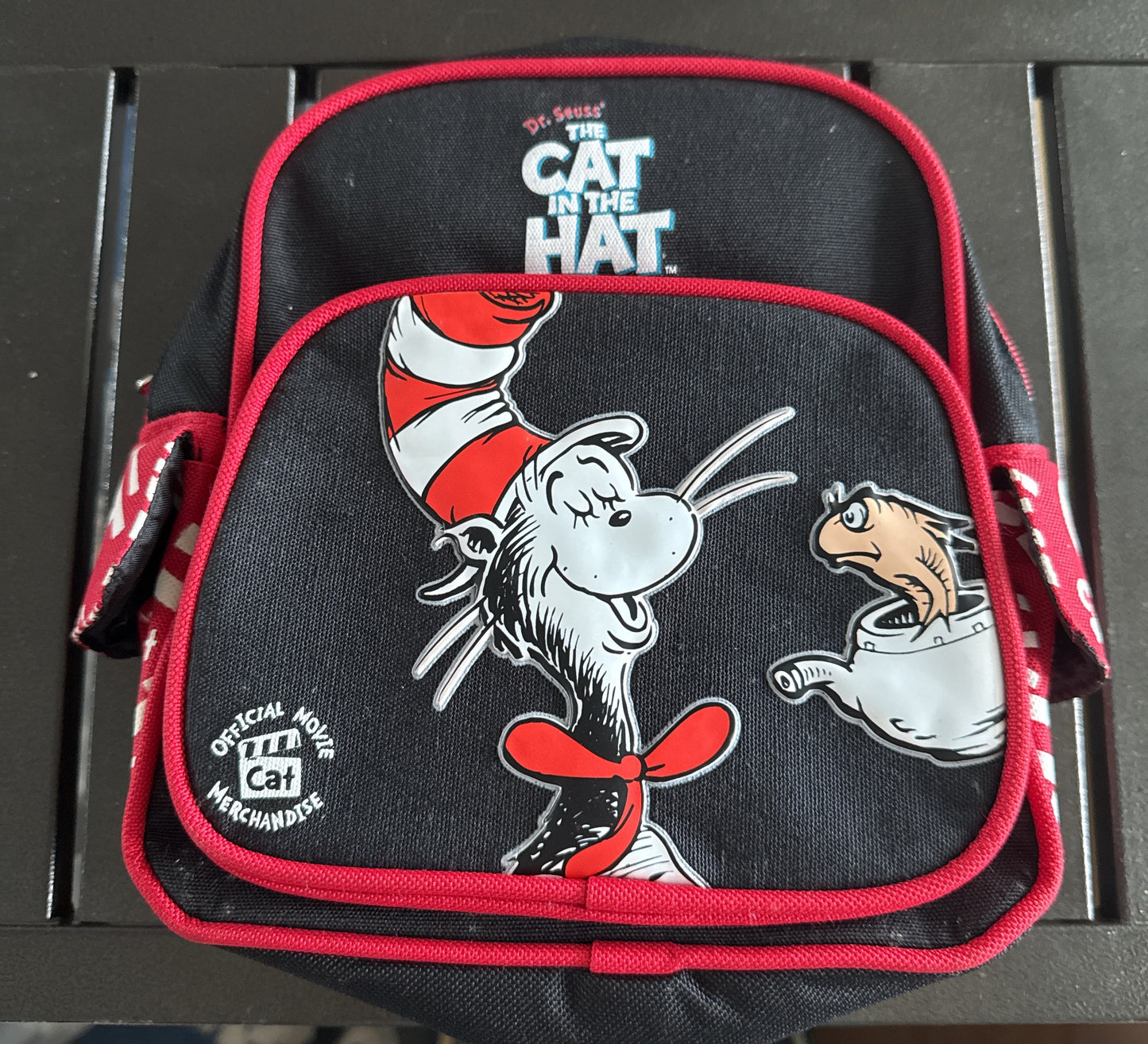 The Cat In The Hat Miniature Backpack New With Tags Official Movie Merchandise