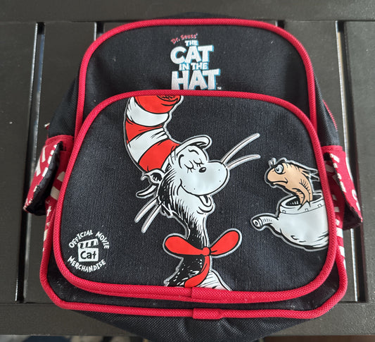 The Cat In The Hat Miniature Backpack New With Tags Official Movie Merchandise