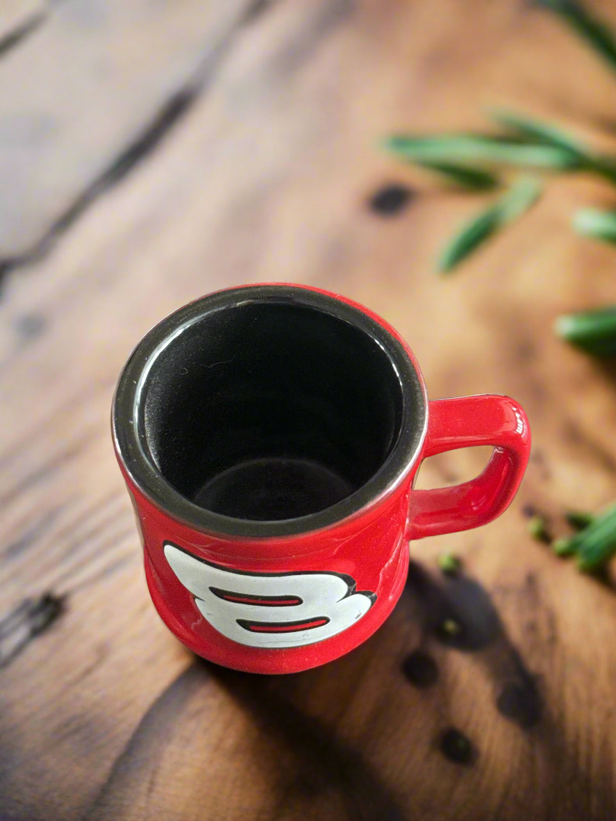 Dale Earnhardt Jr. #8 Goodwrench Shot Glass Mug Red Raised Number Signature