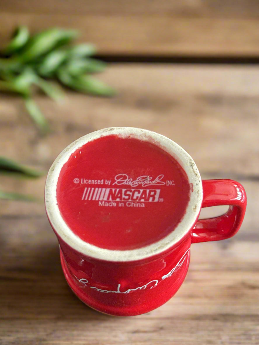 Dale Earnhardt Jr. #8 Goodwrench Shot Glass Mug Red Raised Number Signature