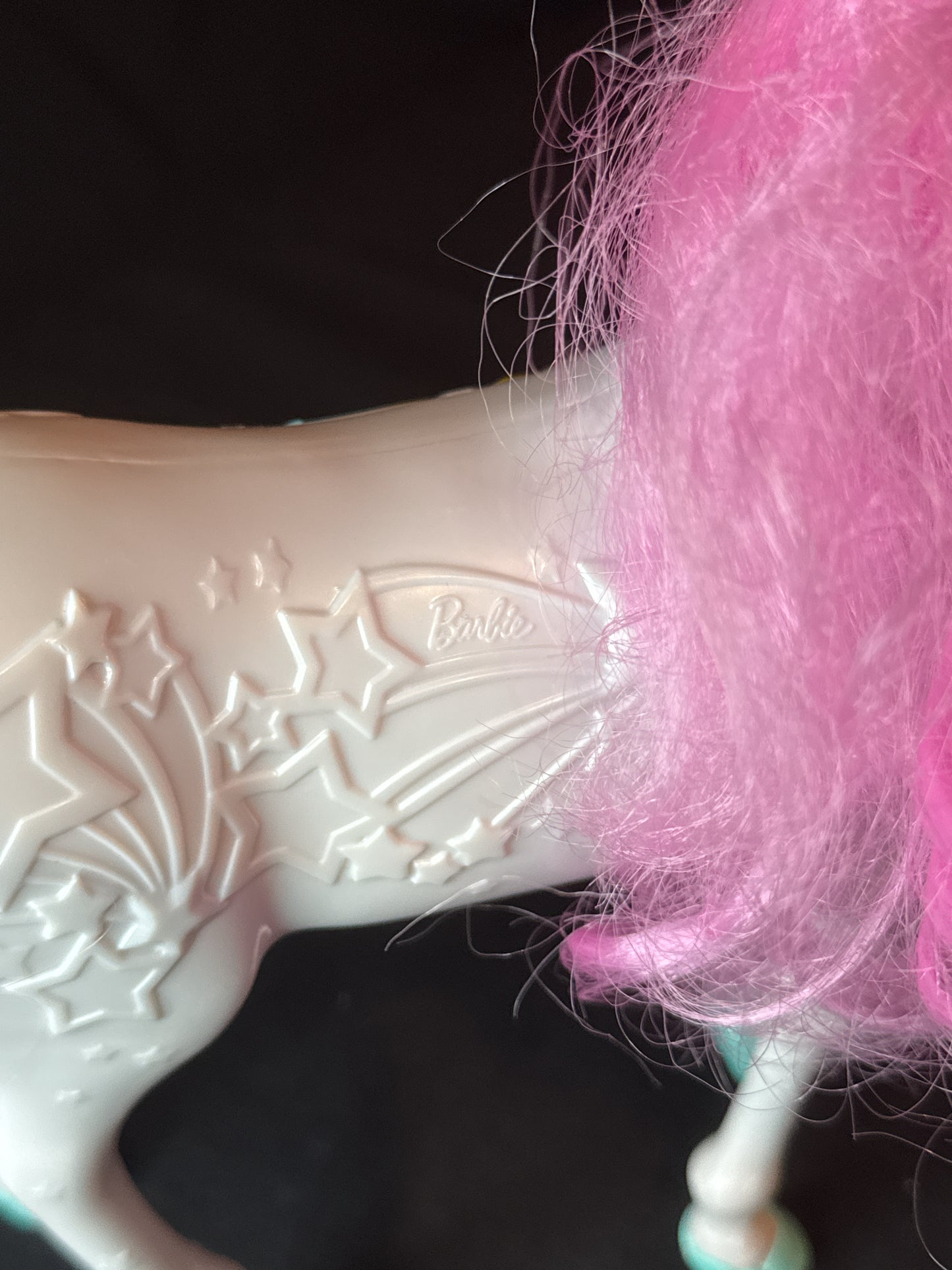 Barbie Dreamtopia Brush N' Sparkle Unicorn Toy With Sounds 12" Tall x 9" Long