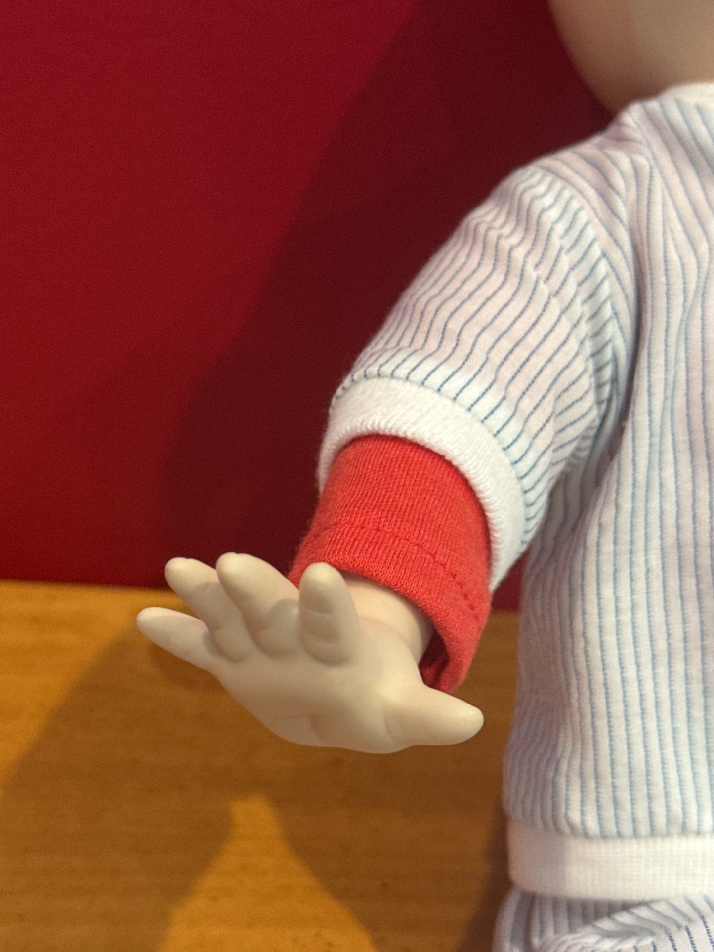 Yolanda Bello Michael Baseball Player Vintage Porcelain Collectible Boy Doll No Hat 14" Tall