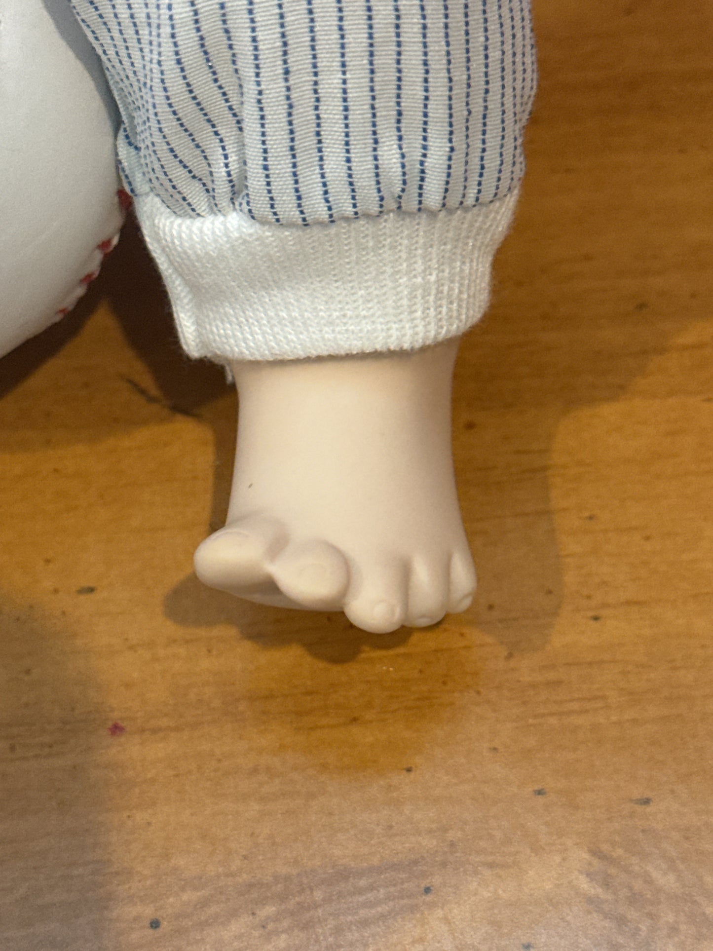 Yolanda Bello Michael Baseball Player Vintage Porcelain Collectible Boy Doll No Hat 14" Tall