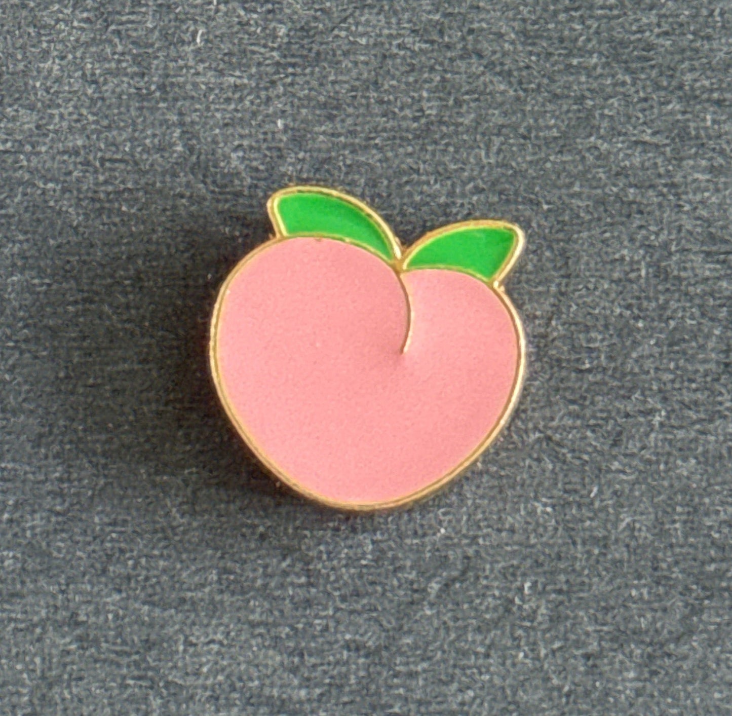 Peach Enamel Pin