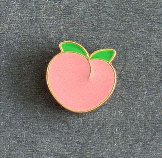 Peach Enamel Pin
