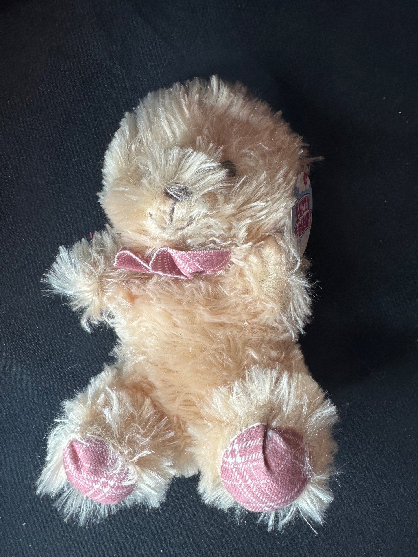 Pair of Fuzzy Friends 8" Tall Plush Brown Bears New with Tags