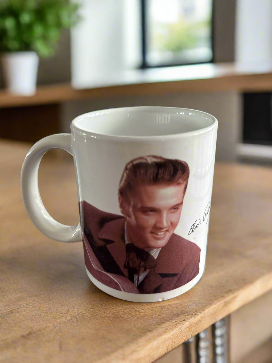 Elvis Presley Coffee Mug Cup Clean