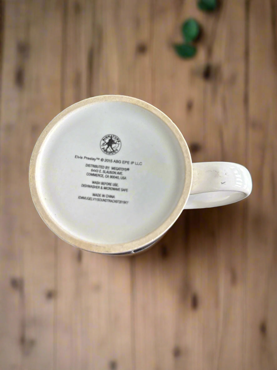 Elvis Presley Coffee Mug Cup Clean