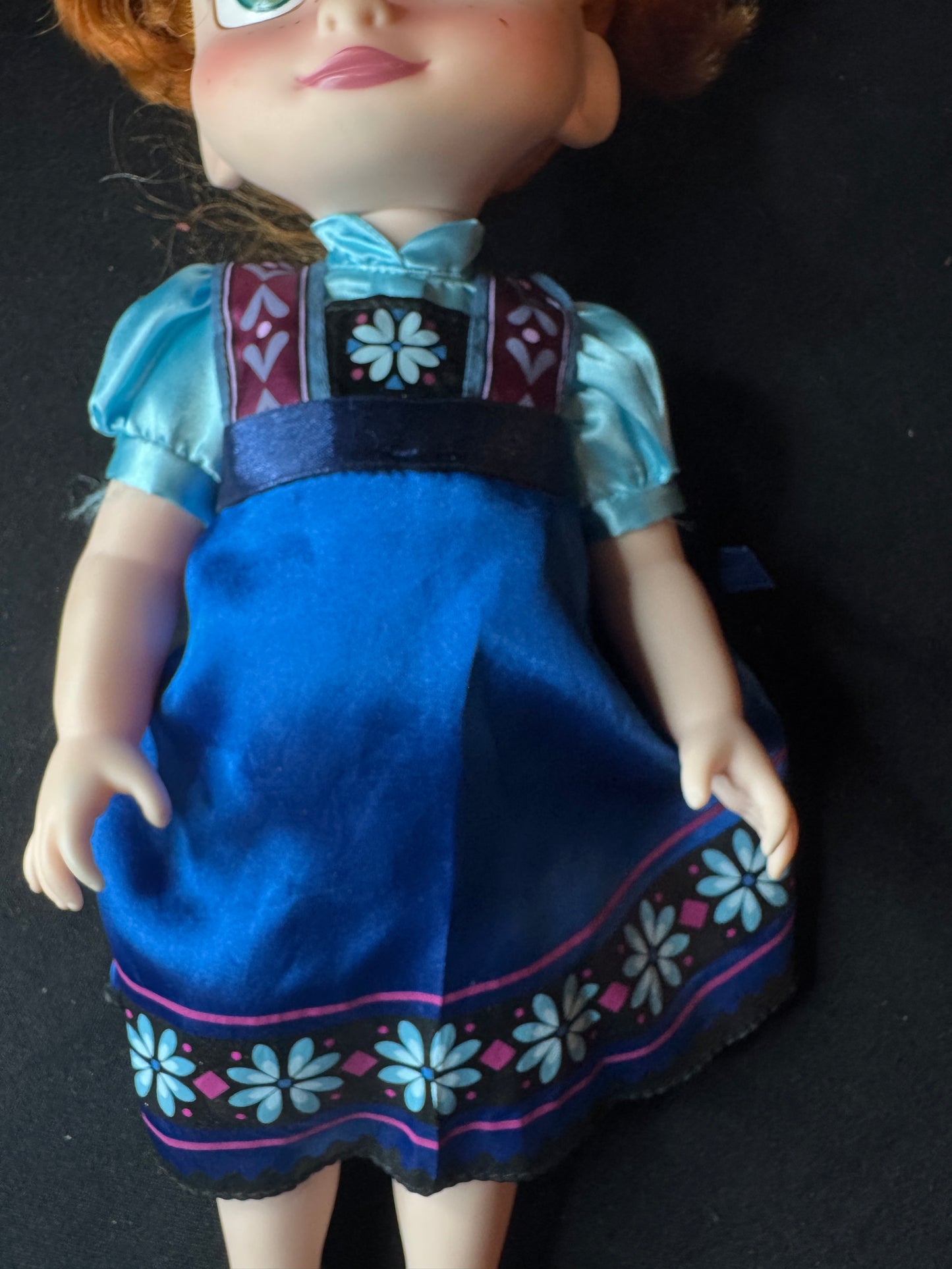 Disney Animator 16" Doll Lot Frozen Anna With Shoes