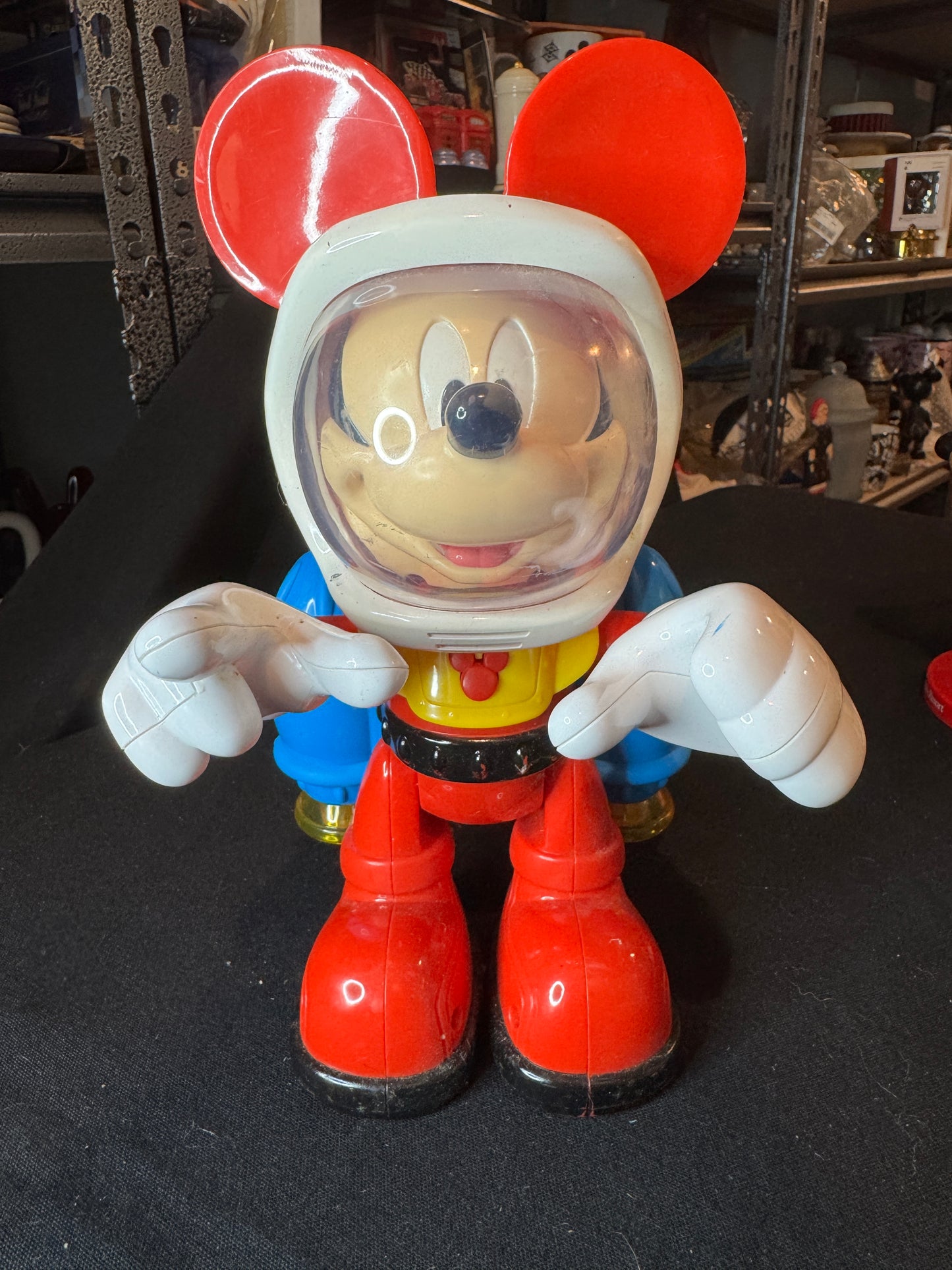 Mickey Mouse Jet Pack Astronaut Space toy 2010 Disney Mattel Works