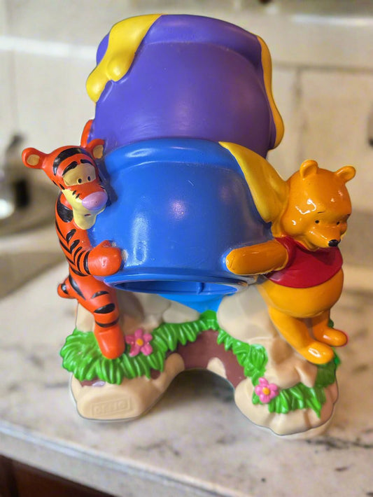 Dixie Disney Winnie the Pooh & Tigger Honey Pot Paper Cup Dispenser Tabletop