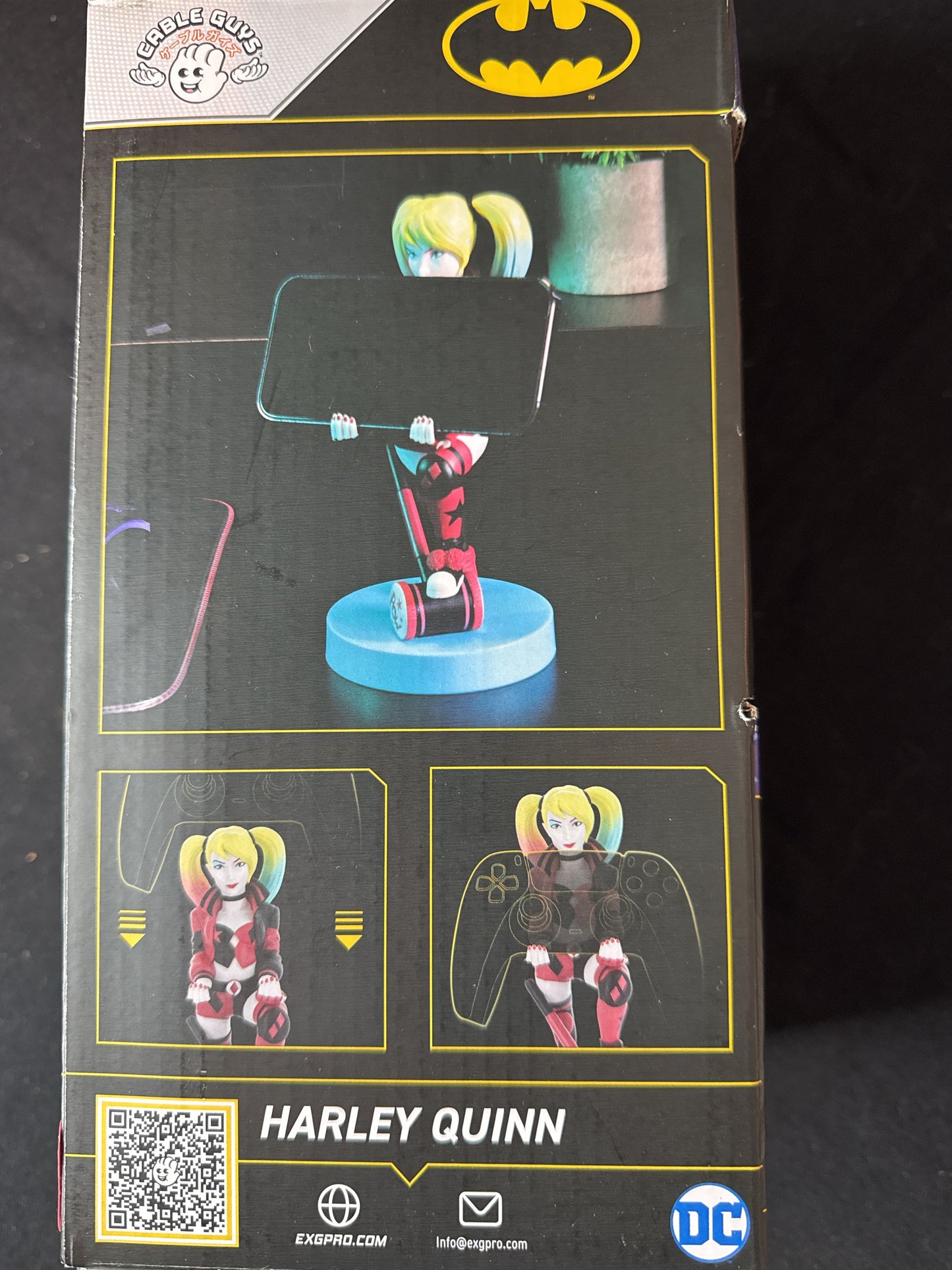 Cable Guys Harley Quinn Warner Bros. for PS5, PS4, Xbox, Controller, iPhone Stand