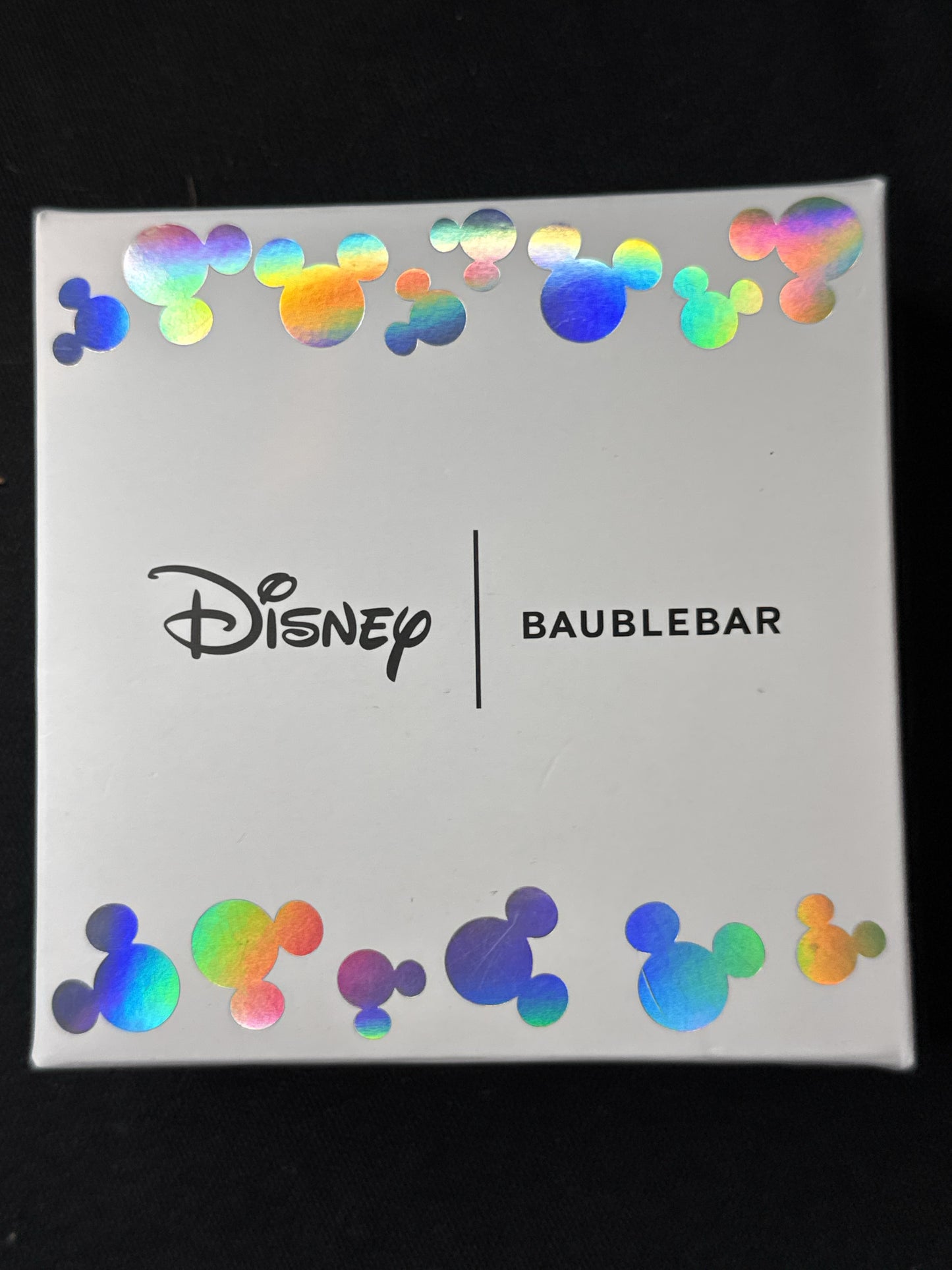 Disney Baublebar Rhinestone Pumpkin Spice Coffee Mickey Ears Post Earrings New in Box