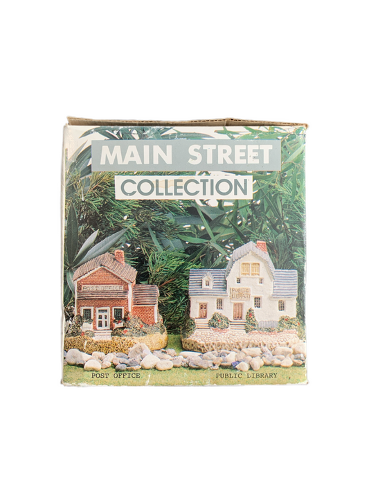 Main Street Collection Post Office 1987 Ron Gordon Design Christmas village