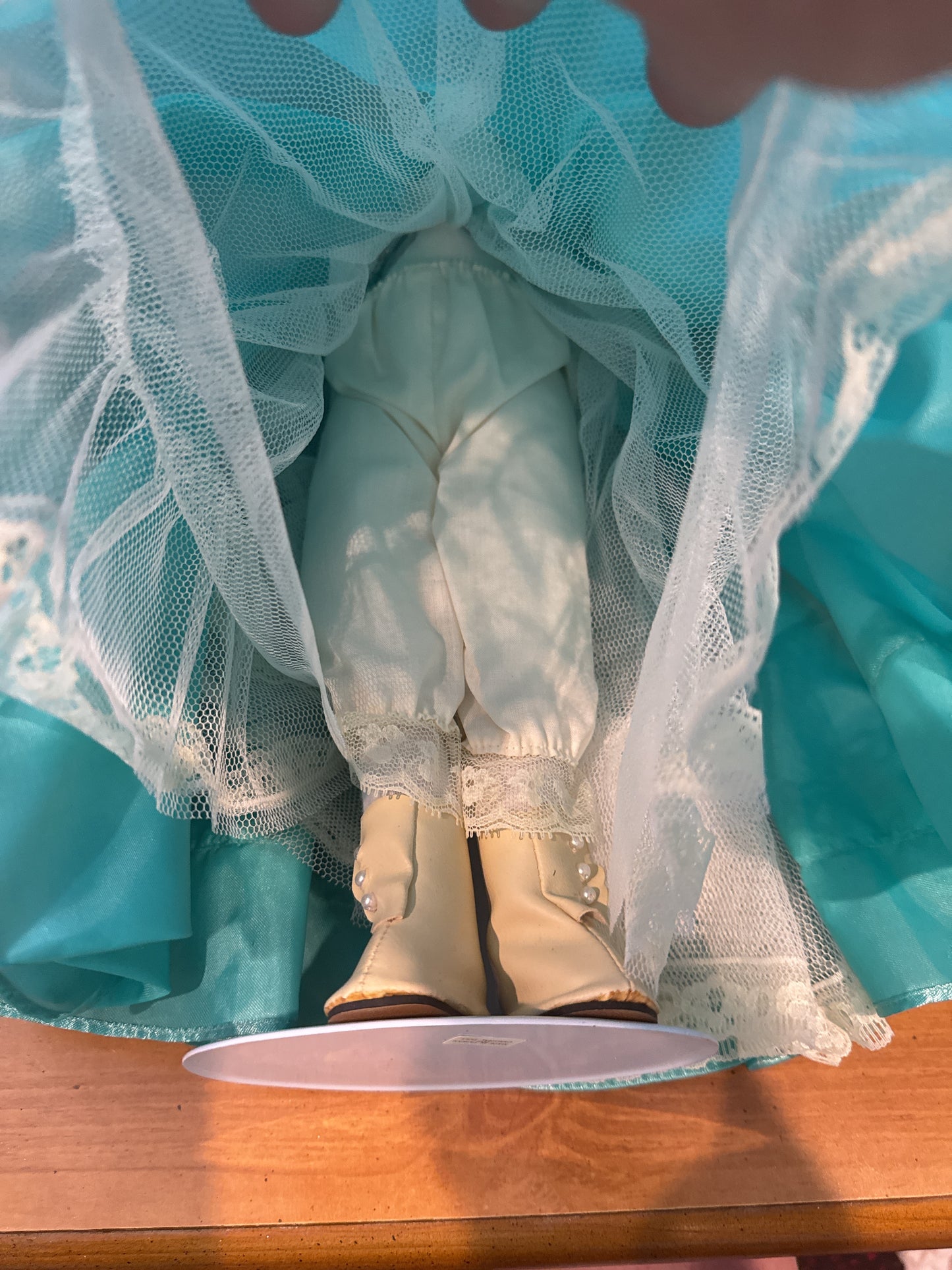 Dynasty Doll Collection Porcelain Doll Francine 16" Tall w/ Tag & Hallmark On Neck In Original Box