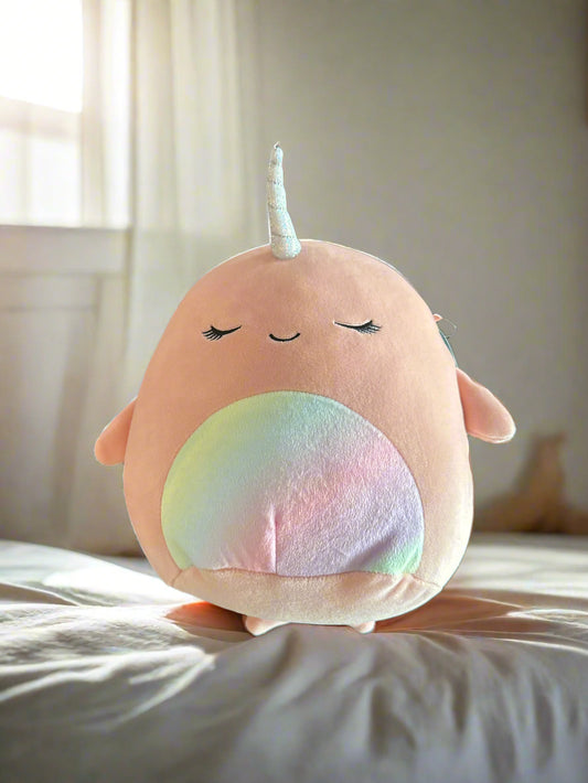 Squishmallows Original New With Tags Evie The Narwhal 8" Plush