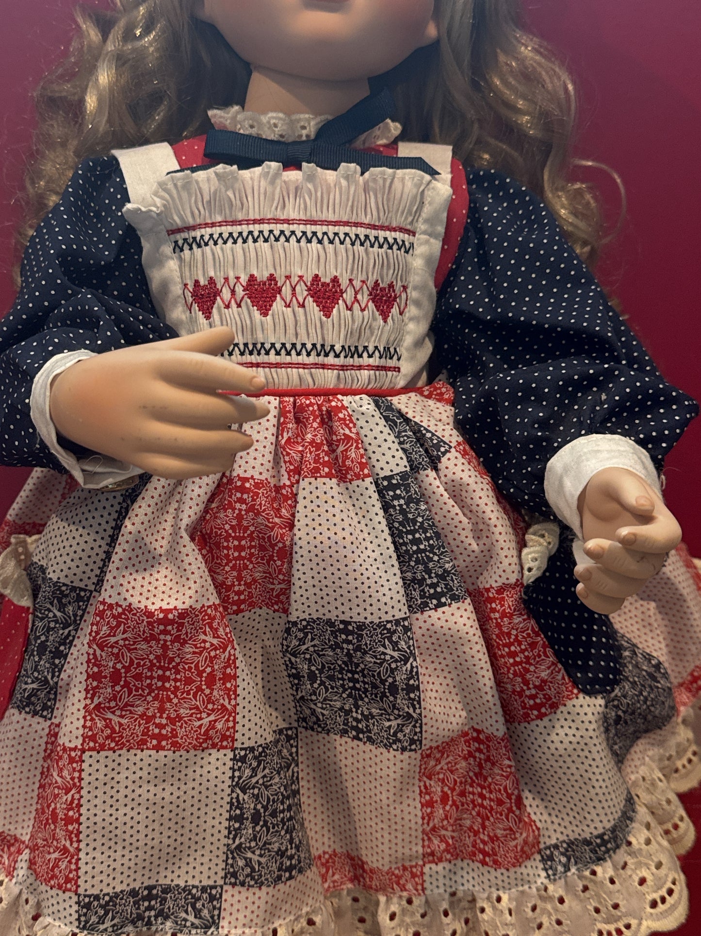 Porcelain Collectible Doll Riley Anne 25" Tall Treasury Collect Paradise Galleries Kathy Smith Fitzpatrick