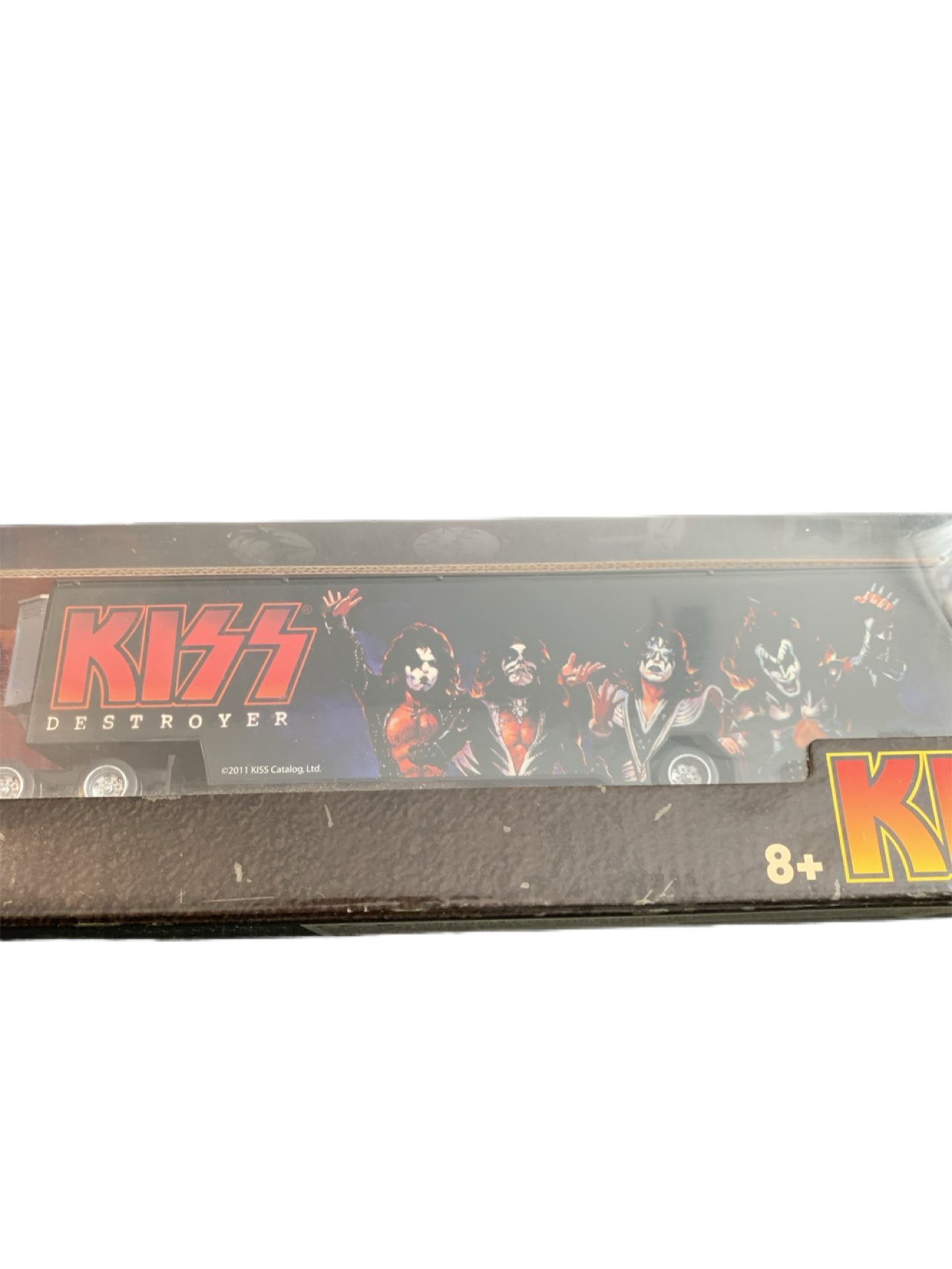 Kiss Hot Wheels Hot Trucks KISS Destroyer Semi Truck and Trailer New Unopened Box