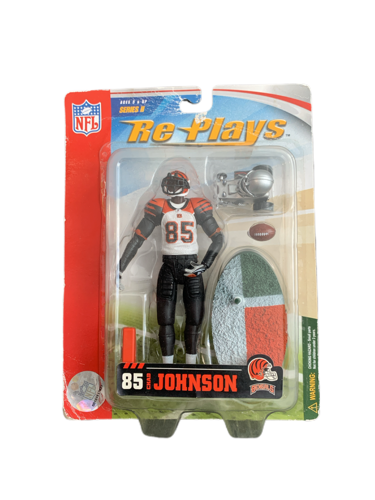 NFL Re-Plays Chad Johnson #85 Cincinnati Bengals Sealed