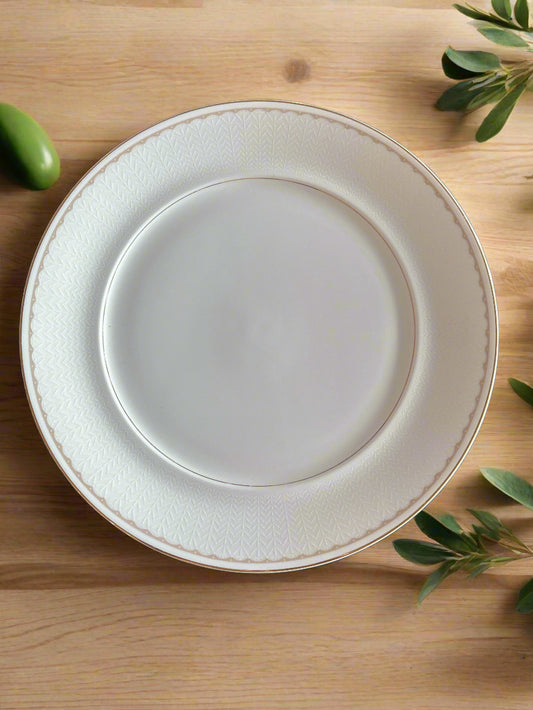 Mikasa Casa Blanca Dinner Plate 10.75" Wide