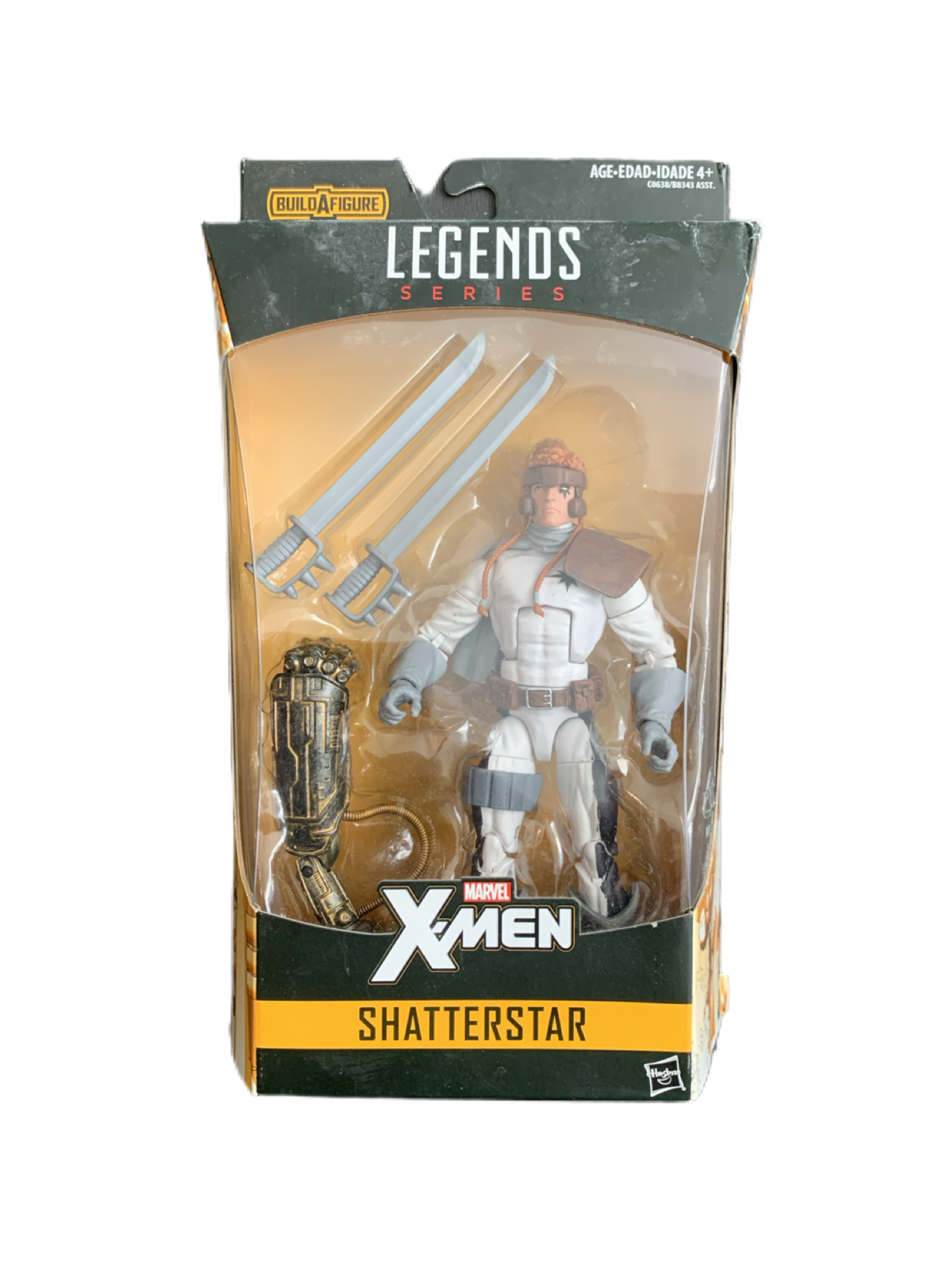 Marvel Legends X-Men Shatterstar Action Figure Warlock Sealed in Box