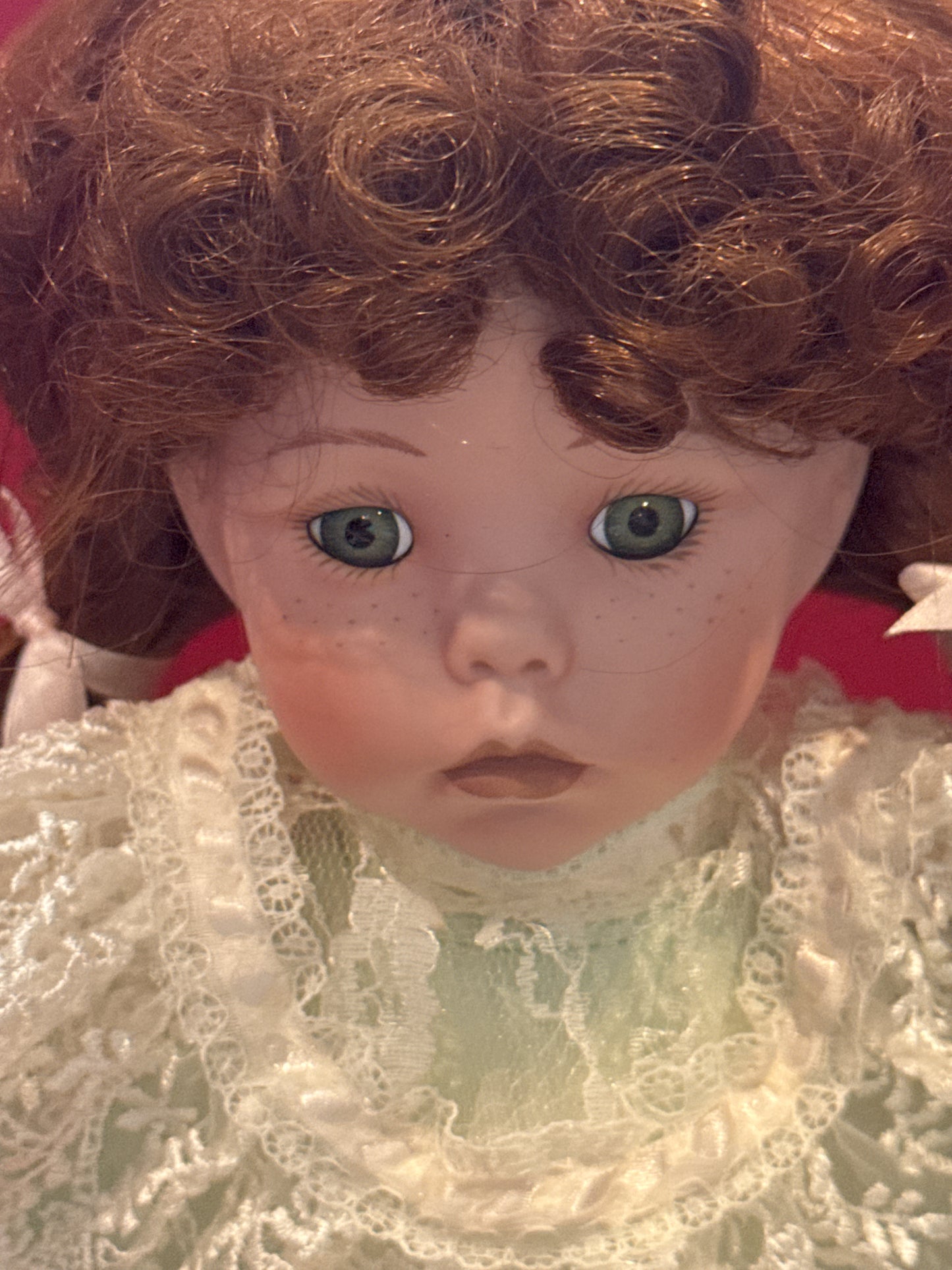 Seymour Mann Porcelain Collectible Doll Connoisseur Collection Maureen 16" Tall