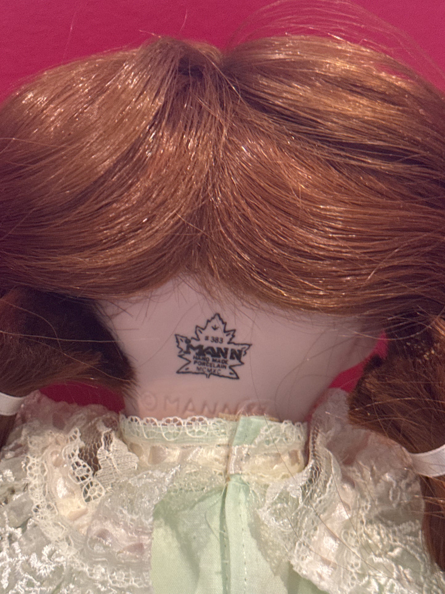 Seymour Mann Porcelain Collectible Doll Connoisseur Collection Maureen 16" Tall