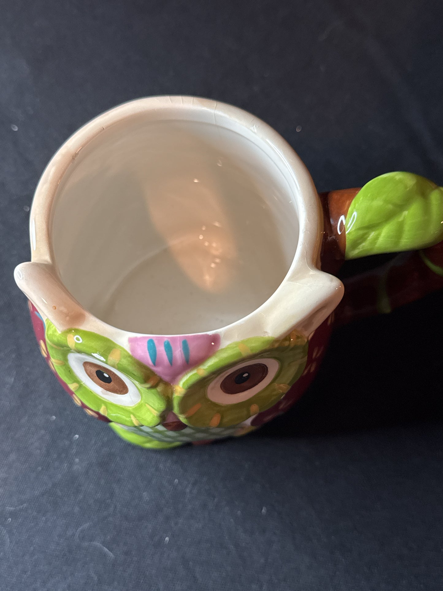 Olli The Owl Coffee Mug Pier 1 Imports 4.75" Tall