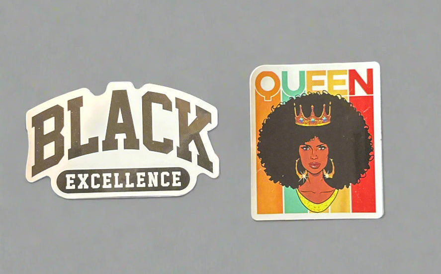 Black Excellence & Queen Stickers