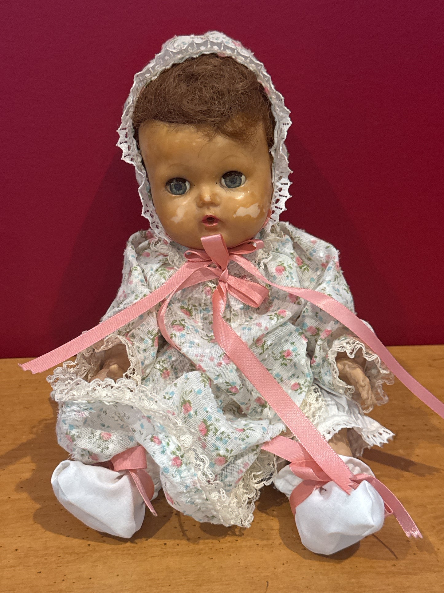 Vintage Tiny Tears Doll American Characters Doll 1930s - 1940s 12" Tall Very Rare