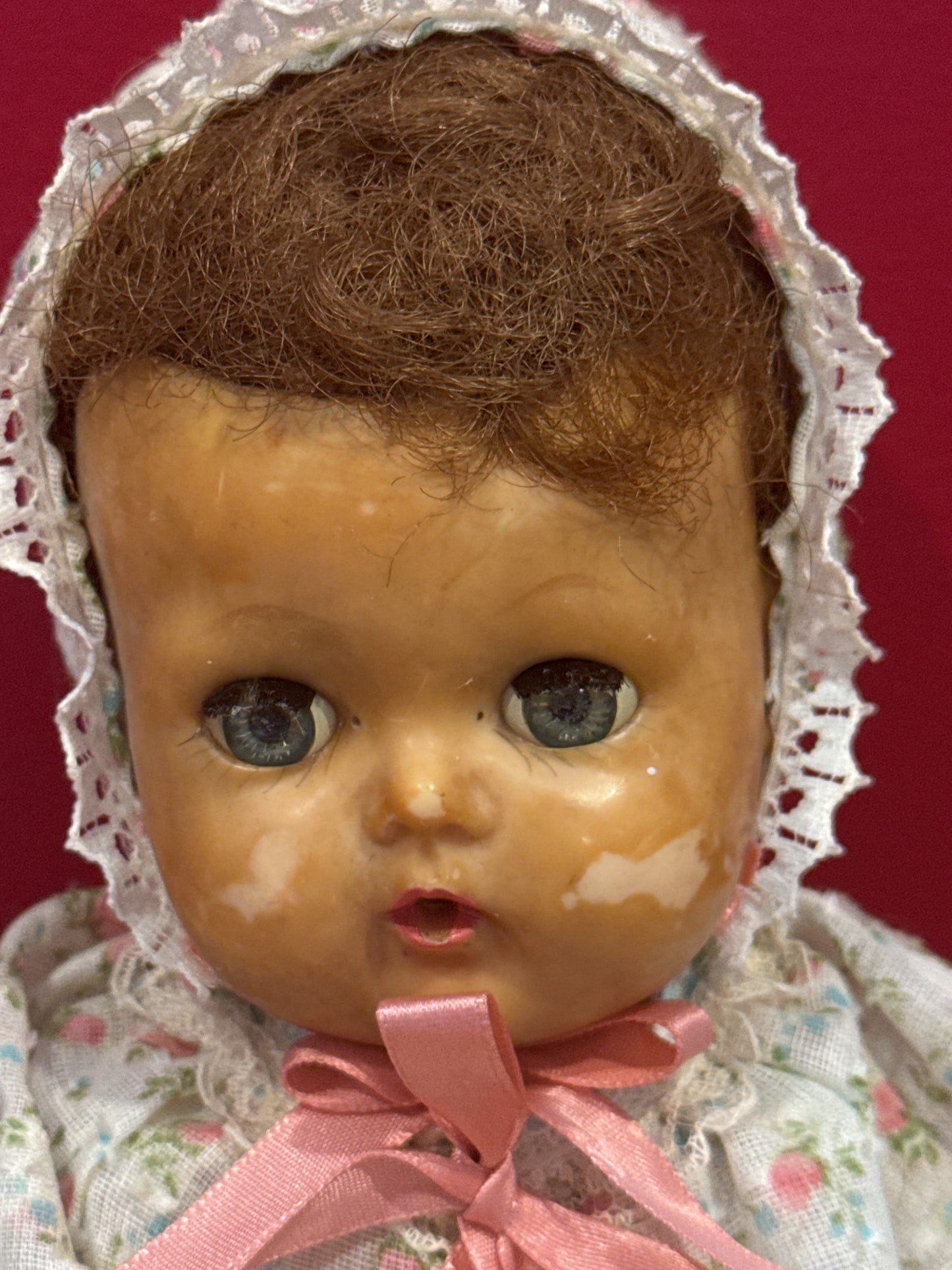 Vintage Tiny Tears Doll American Characters Doll 1930s - 1940s 12" Tall Very Rare