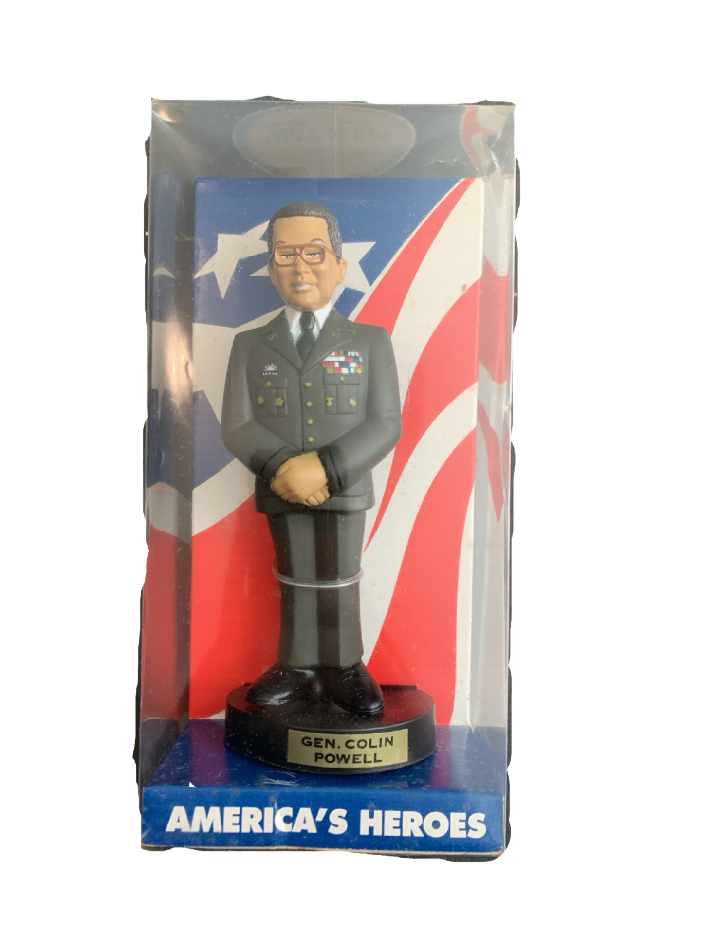 America's Heroes General Colin Powell Vintage Action Figure Operation We Care