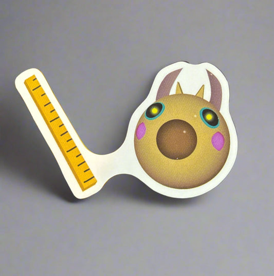 Roblox Piggy Bunny Teacher Sticker Perfect Condition Approx 2-3" In Size