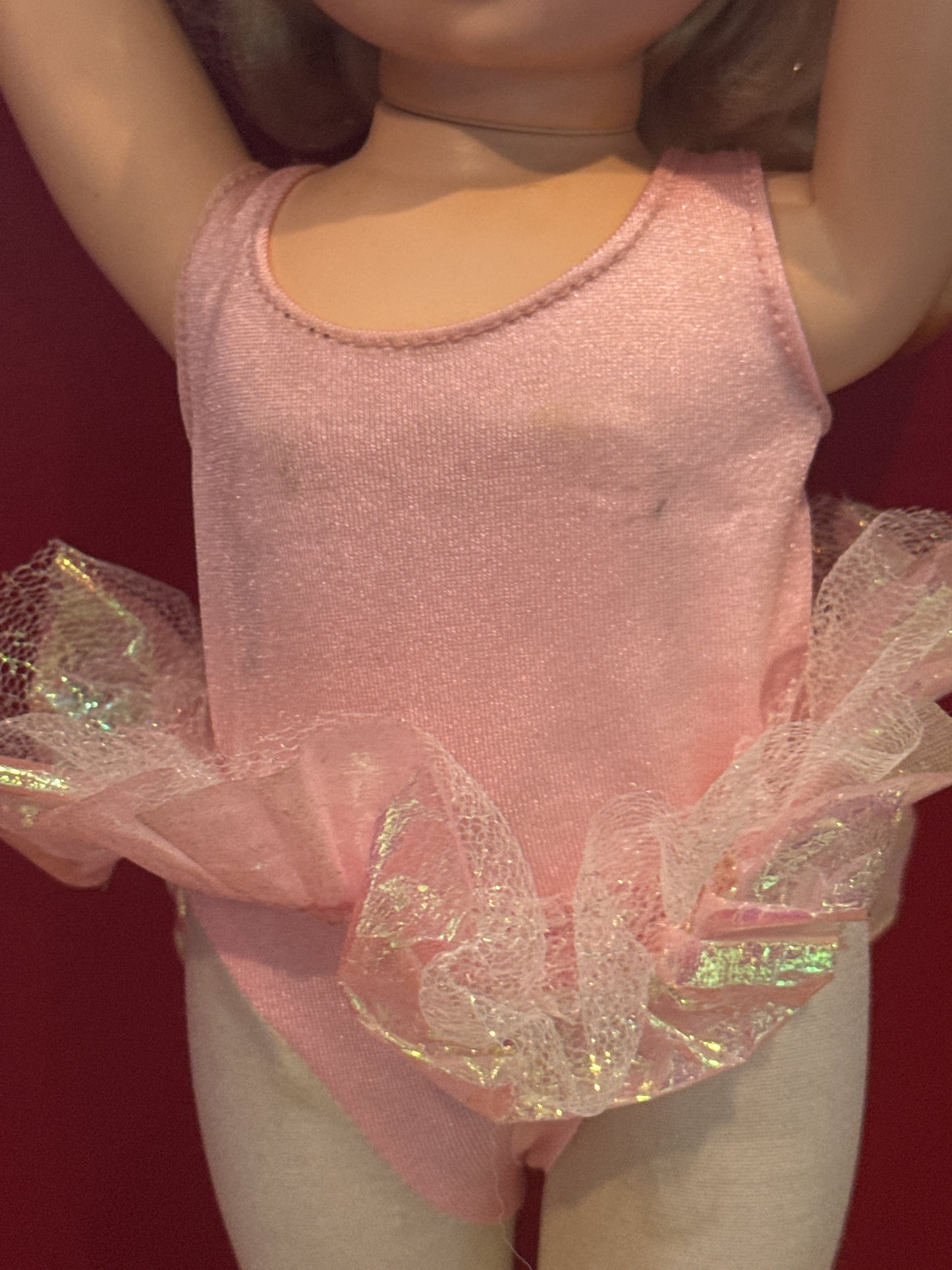Vintage 1989 Tyco My Pretty Ballerina 17" Doll Dancing Ballet. Does not work with Batteries.
