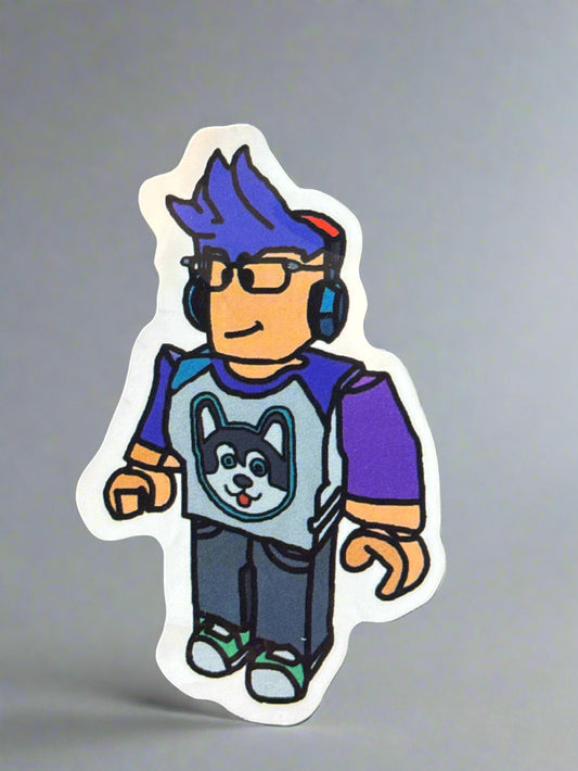 Roblox Player Sticker Perfect Condition Approx 2-3" In Size