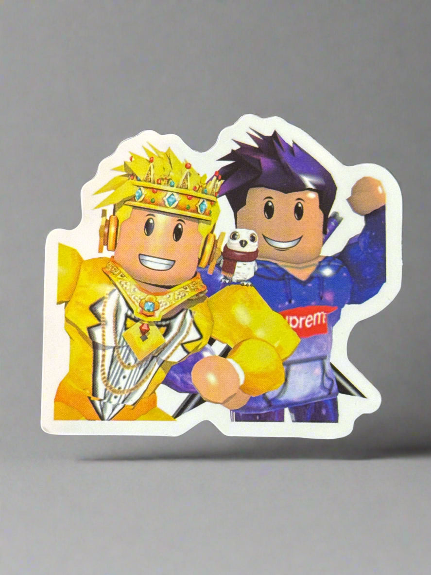 Roblox Lordsy & Premium Player Sticker Perfect Condition Approx 2-3" In Size