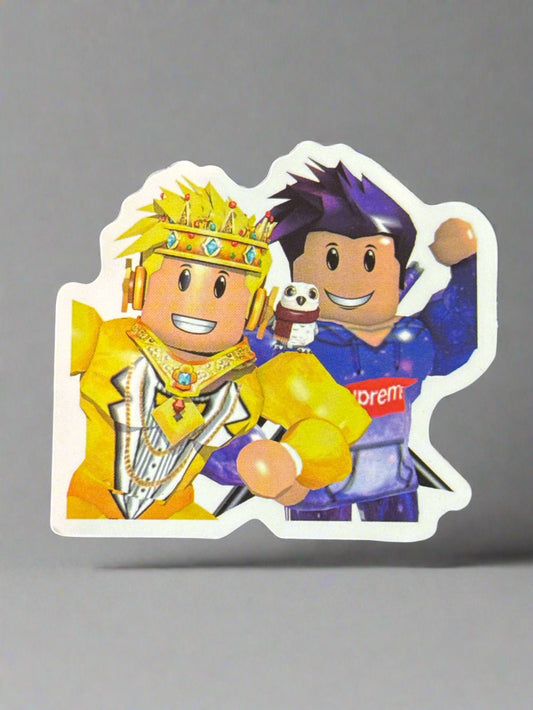 Roblox Lordsy & Premium Player Sticker Perfect Condition Approx 2-3" In Size