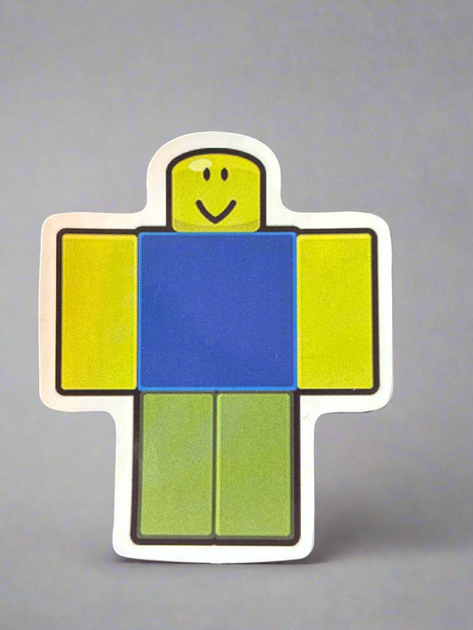 Roblox Noob Sticker Perfect Condition Approx 2-3" In Size
