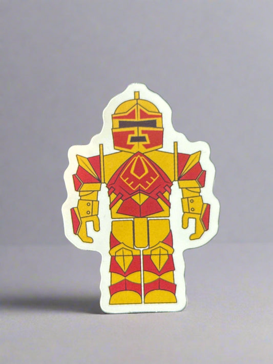 Roblox Redcliff Elite Commander Sticker Perfect Condition Approx 2-3" In Size