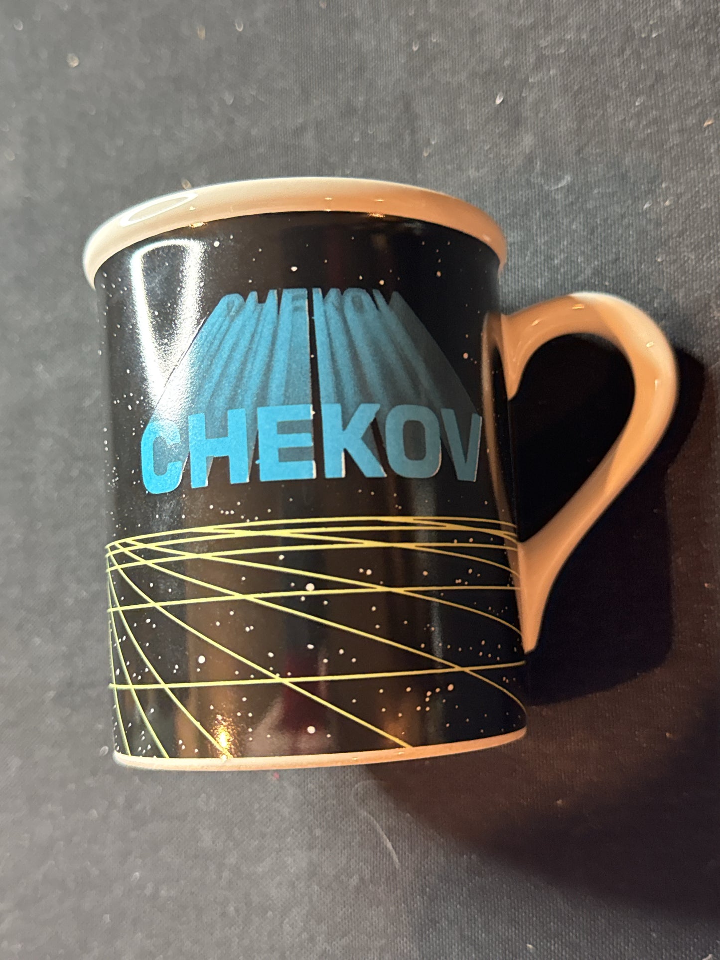 Star Trek Chekov Coffee Mug Cup Susie Morton Collection 1983 Vintage 3.75" Tall