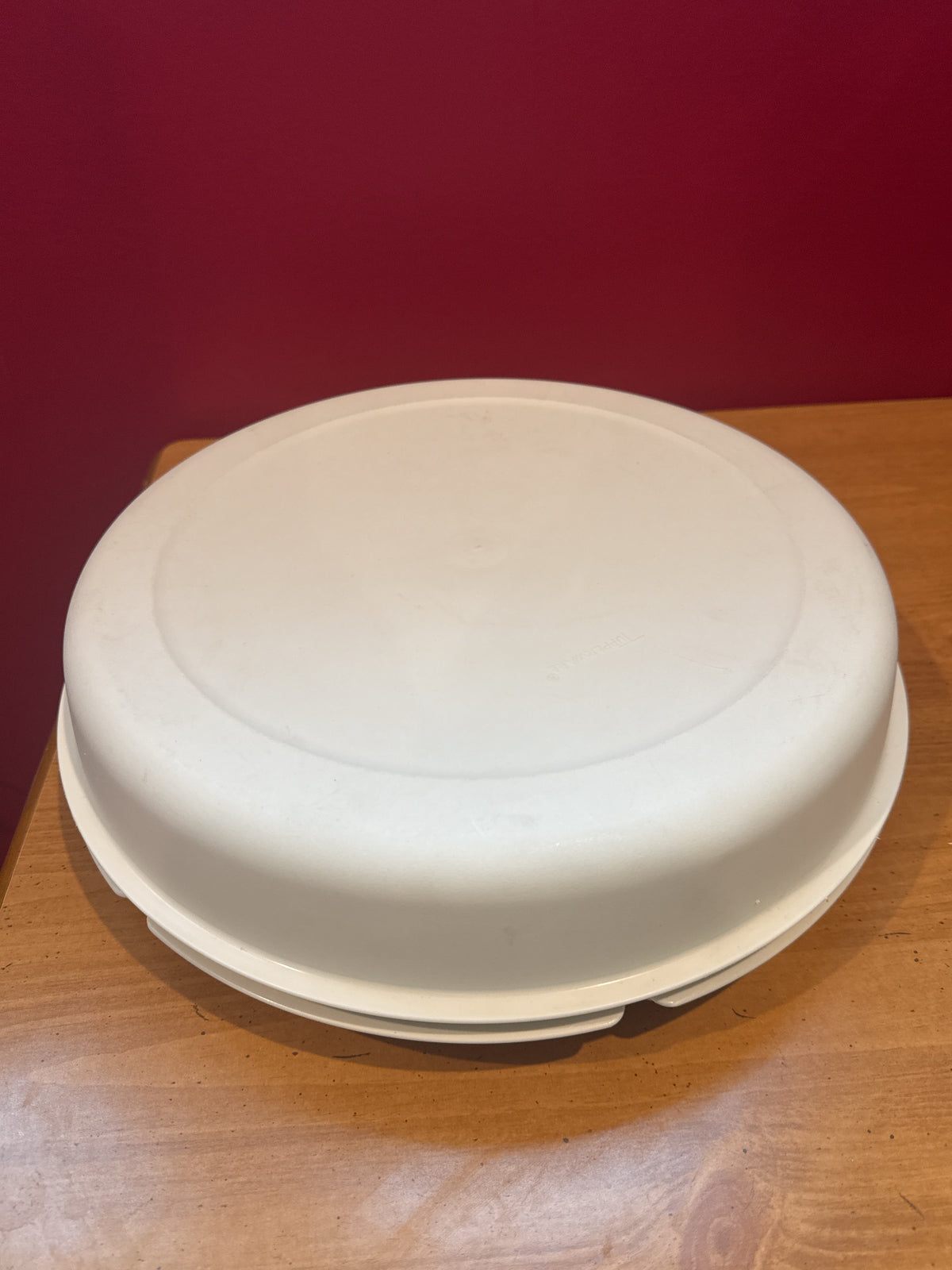 Tupperware 13" Divided Serving Center Tray 1665-3 and 1666-1 Chip or Vegetables & Dip