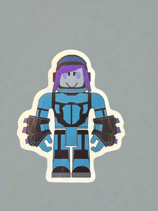 Roblox Andromeda Explorer Sticker Perfect Condition Approx 2-3" In Size
