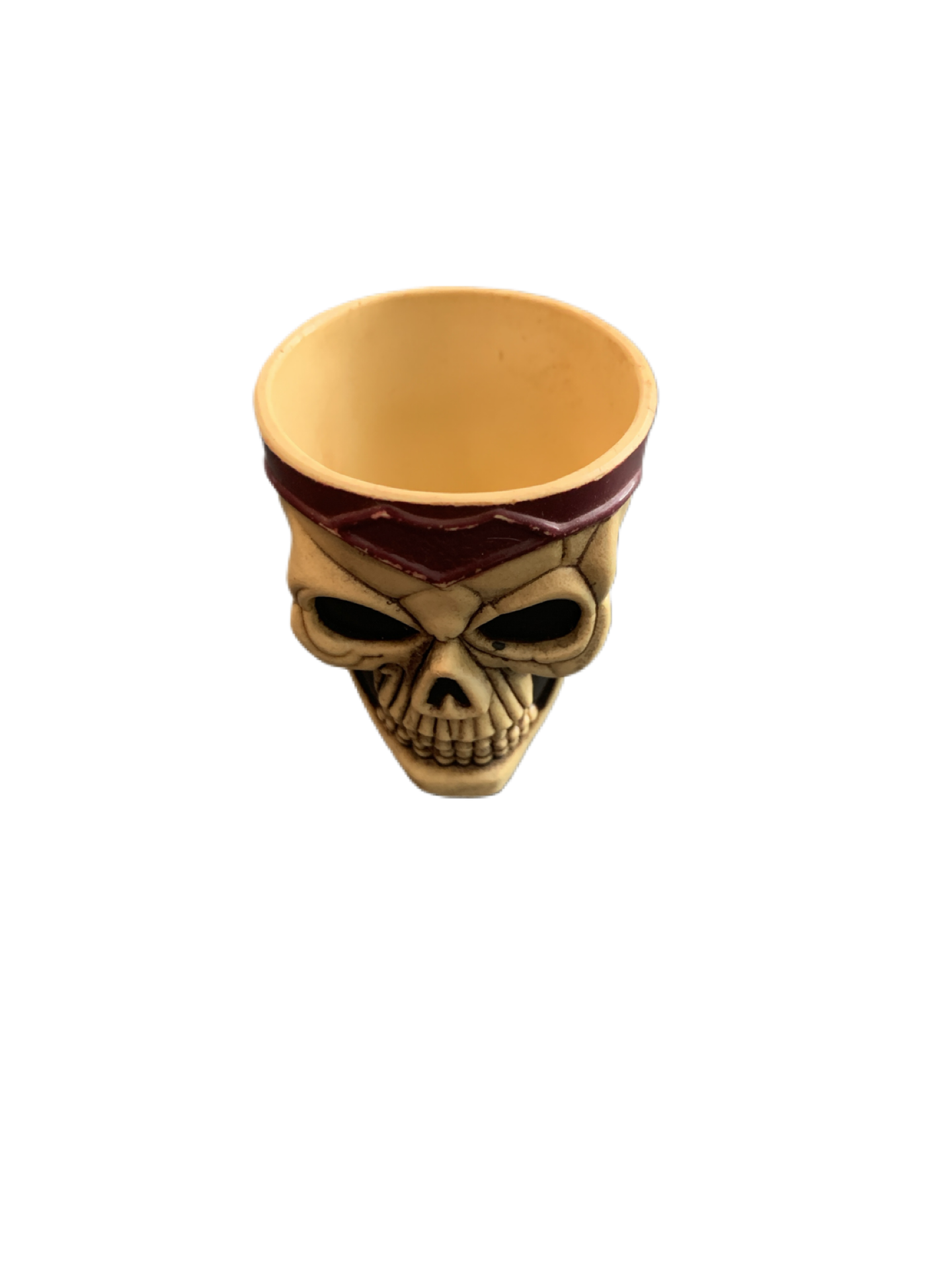 Skull Shot Glass Easter Unlimited Dishwasher Safe 2.25" Tall Vintage