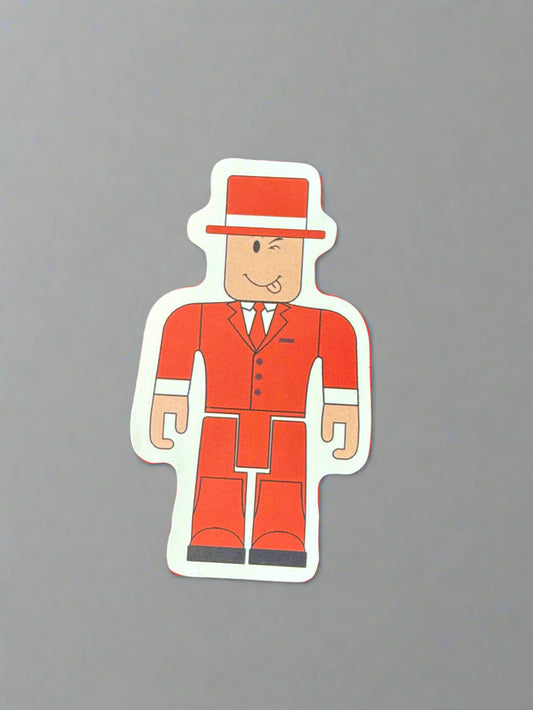 Roblox Celebrity Series Sticker Perfect Condition Approx 2-3" In Size