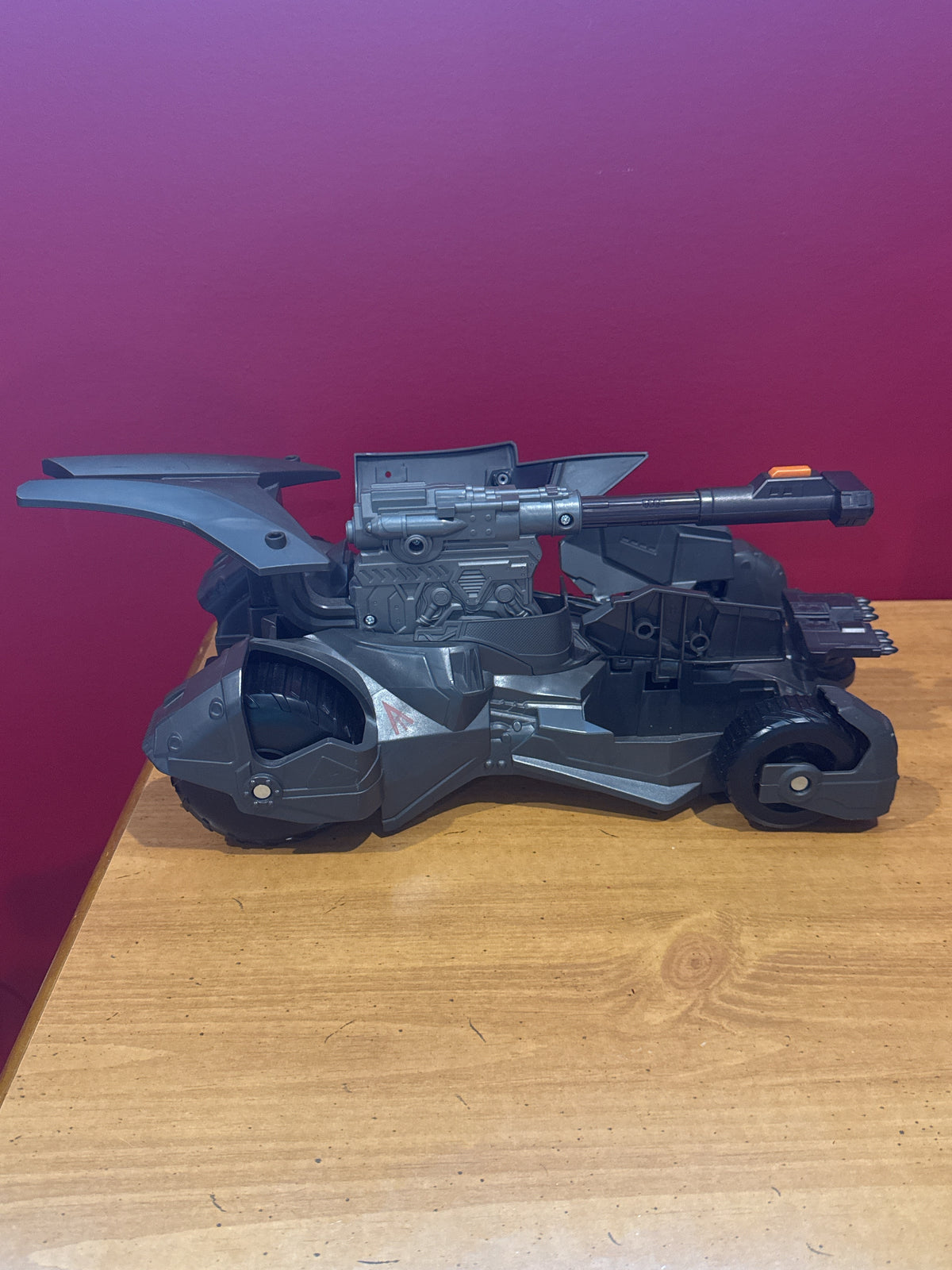 Mattel DC Comics Justice League Batmobile Mega Cannon Car 16" 2017 Batman