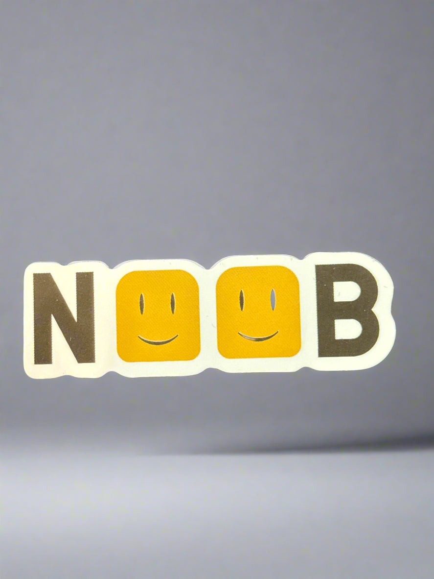 Roblox Noob Sticker Perfect Condition Approx 2-3" In Size
