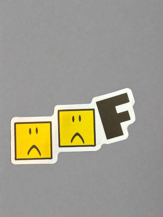 Roblox OOF Sticker Perfect Condition Approx 2-3" In Size