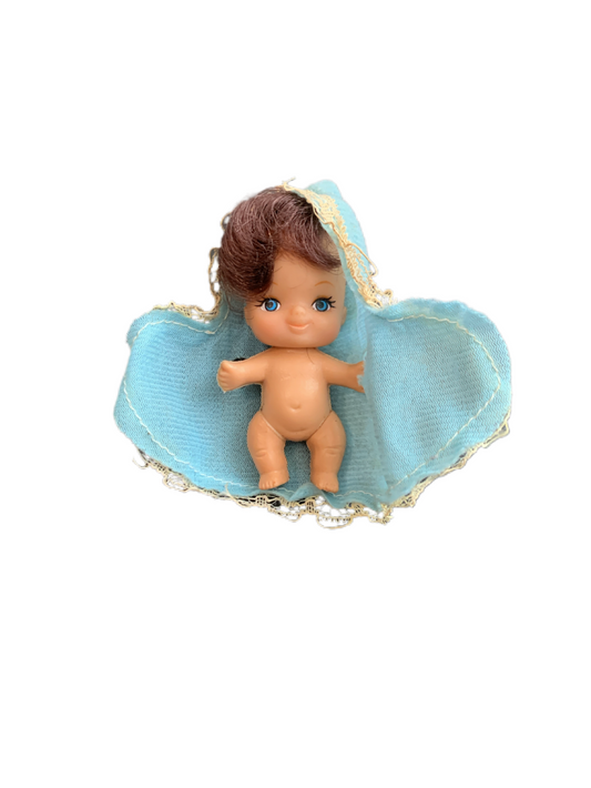 Bottle Baby Mini Vintage 1970s Hong Kong 2" tall.