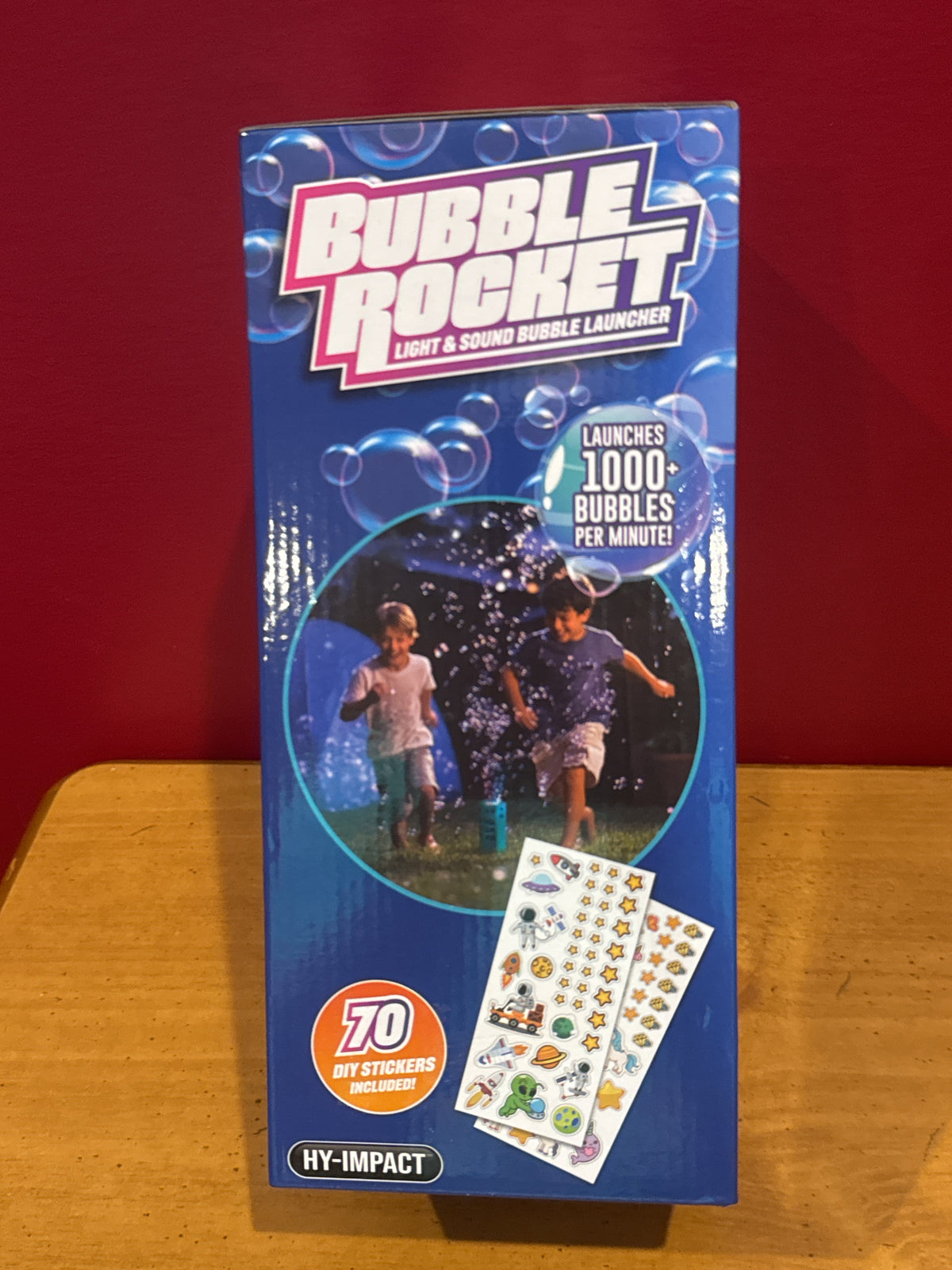Hy-Impact Bubble Rocket With LED Lights & Sounds New in Box
